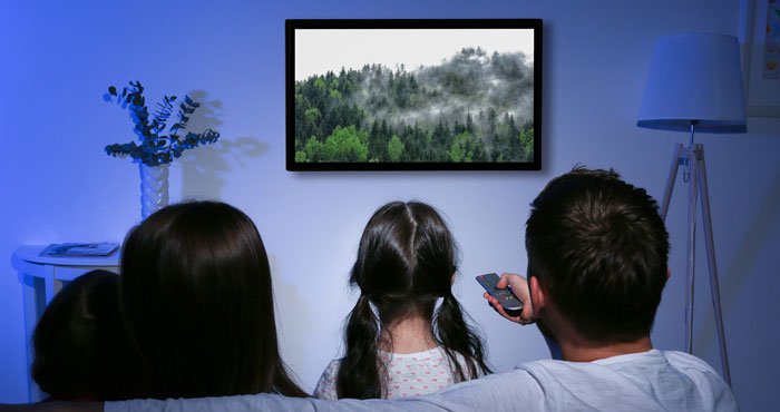 Watching tv series